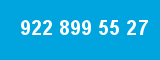 922 899 55 27